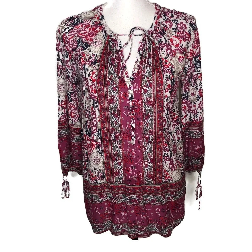 Lucky Brand woman’s shirt. Light weight material.